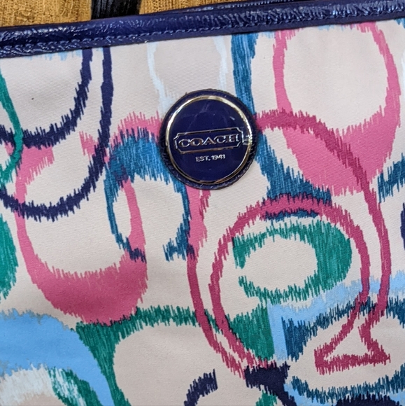 Coach Multicolored Crossbody Purse - Picture 3 of 10